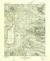 Notom 2 NW Utah Historical topographic map, 1:24000 scale, 7.5 X 7.5 Minute, Year 1952