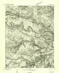 Notom 2 SE Utah Historical topographic map, 1:24000 scale, 7.5 X 7.5 Minute, Year 1952