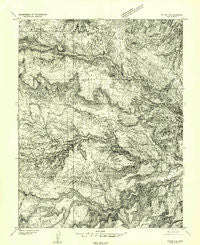 Notom 2 SE Utah Historical topographic map, 1:24000 scale, 7.5 X 7.5 Minute, Year 1952