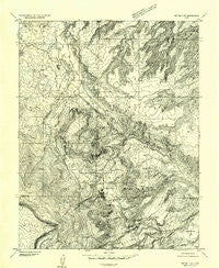 Notom 3 NE Utah Historical topographic map, 1:24000 scale, 7.5 X 7.5 Minute, Year 1952