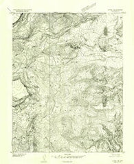 Notom 3 SE Utah Historical topographic map, 1:24000 scale, 7.5 X 7.5 Minute, Year 1952