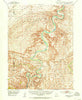 Nutters Hole Utah Historical topographic map, 1:62500 scale, 15 X 15 Minute, Year 1953