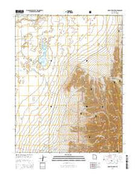 Oak City North Utah Current topographic map, 1:24000 scale, 7.5 X 7.5 Minute, Year 2014