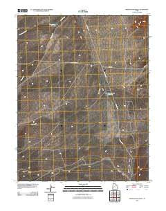 Observation Knoll Utah Historical topographic map, 1:24000 scale, 7.5 X 7.5 Minute, Year 2010