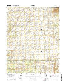 Observation Knoll Utah Current topographic map, 1:24000 scale, 7.5 X 7.5 Minute, Year 2014