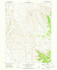 Ochre Mountain Utah Historical topographic map, 1:24000 scale, 7.5 X 7.5 Minute, Year 1973