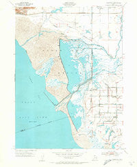 Ogden Bay Utah Historical topographic map, 1:24000 scale, 7.5 X 7.5 Minute, Year 1955