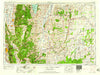 Ogden Utah Historical topographic map, 1:250000 scale, 1 X 2 Degree, Year 1958