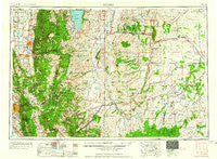Ogden Utah Historical topographic map, 1:250000 scale, 1 X 2 Degree, Year 1960