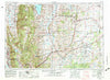Ogden Utah Historical topographic map, 1:250000 scale, 1 X 2 Degree, Year 1954