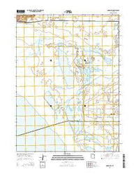 Ogden Bay Utah Current topographic map, 1:24000 scale, 7.5 X 7.5 Minute, Year 2014