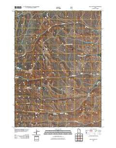 Old Canyon Utah Historical topographic map, 1:24000 scale, 7.5 X 7.5 Minute, Year 2011
