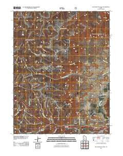 Old Woman Plateau Utah Historical topographic map, 1:24000 scale, 7.5 X 7.5 Minute, Year 2011