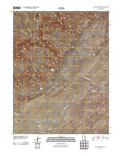 Old Woman Wash Utah Historical topographic map, 1:24000 scale, 7.5 X 7.5 Minute, Year 2010
