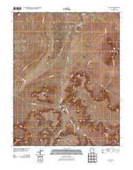Oljato Utah Historical topographic map, 1:24000 scale, 7.5 X 7.5 Minute, Year 2011