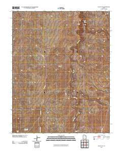 Oljato NE Utah Historical topographic map, 1:24000 scale, 7.5 X 7.5 Minute, Year 2011