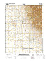 Ophir Utah Current topographic map, 1:24000 scale, 7.5 X 7.5 Minute, Year 2014