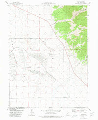 Ophir Utah Historical topographic map, 1:24000 scale, 7.5 X 7.5 Minute, Year 1980