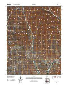Orderville Utah Historical topographic map, 1:24000 scale, 7.5 X 7.5 Minute, Year 2010