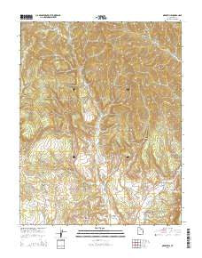 Orderville Utah Current topographic map, 1:24000 scale, 7.5 X 7.5 Minute, Year 2014
