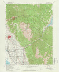 Orem Utah Historical topographic map, 1:62500 scale, 15 X 15 Minute, Year 1948