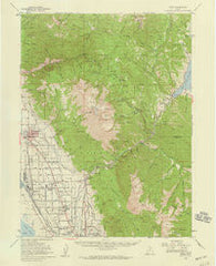 Orem Utah Historical topographic map, 1:62500 scale, 15 X 15 Minute, Year 1948