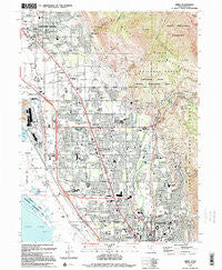 Orem Utah Historical topographic map, 1:24000 scale, 7.5 X 7.5 Minute, Year 1994
