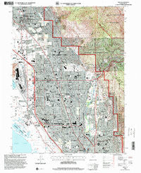 Orem Utah Historical topographic map, 1:24000 scale, 7.5 X 7.5 Minute, Year 1998