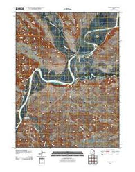 Ouray Utah Historical topographic map, 1:24000 scale, 7.5 X 7.5 Minute, Year 2011