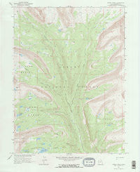 Oweep Creek Utah Historical topographic map, 1:24000 scale, 7.5 X 7.5 Minute, Year 1967