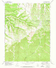 P R Spring Utah Historical topographic map, 1:24000 scale, 7.5 X 7.5 Minute, Year 1970