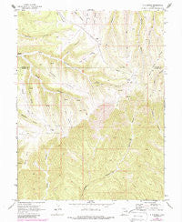 P R Spring Utah Historical topographic map, 1:24000 scale, 7.5 X 7.5 Minute, Year 1970