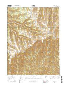 P R Spring Utah Current topographic map, 1:24000 scale, 7.5 X 7.5 Minute, Year 2014