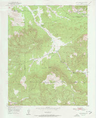 Page Ranch Utah Historical topographic map, 1:24000 scale, 7.5 X 7.5 Minute, Year 1951