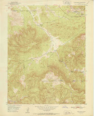 Page Ranch Utah Historical topographic map, 1:24000 scale, 7.5 X 7.5 Minute, Year 1951