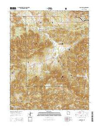 Page Ranch Utah Current topographic map, 1:24000 scale, 7.5 X 7.5 Minute, Year 2014
