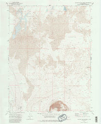 Pahvant Butte North Utah Historical topographic map, 1:24000 scale, 7.5 X 7.5 Minute, Year 1971