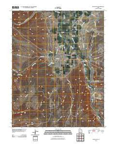 Panguitch Utah Historical topographic map, 1:24000 scale, 7.5 X 7.5 Minute, Year 2011