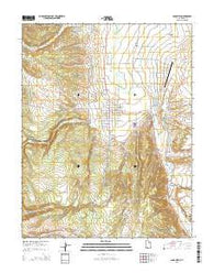 Panguitch Utah Current topographic map, 1:24000 scale, 7.5 X 7.5 Minute, Year 2014