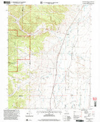 Panguitch NW Utah Historical topographic map, 1:24000 scale, 7.5 X 7.5 Minute, Year 2002