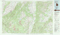 Panguitch Utah Historical topographic map, 1:100000 scale, 30 X 60 Minute, Year 1980