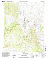 Panguitch Utah Historical topographic map, 1:24000 scale, 7.5 X 7.5 Minute, Year 2002