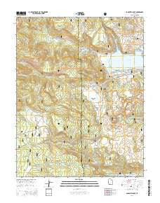 Panguitch Lake Utah Current topographic map, 1:24000 scale, 7.5 X 7.5 Minute, Year 2014