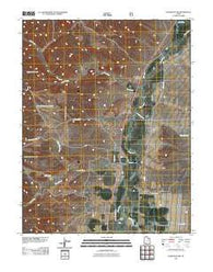 Panguitch NW Utah Historical topographic map, 1:24000 scale, 7.5 X 7.5 Minute, Year 2011