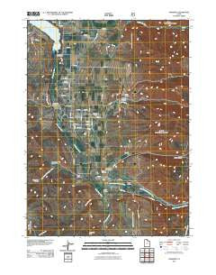 Paradise Utah Historical topographic map, 1:24000 scale, 7.5 X 7.5 Minute, Year 2011