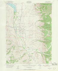 Paradise Utah Historical topographic map, 1:24000 scale, 7.5 X 7.5 Minute, Year 1955