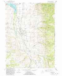 Paradise Utah Historical topographic map, 1:24000 scale, 7.5 X 7.5 Minute, Year 1991
