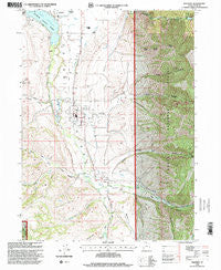 Paradise Utah Historical topographic map, 1:24000 scale, 7.5 X 7.5 Minute, Year 1998