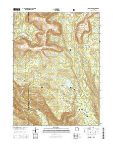 Paradise Park Utah Current topographic map, 1:24000 scale, 7.5 X 7.5 Minute, Year 2014
