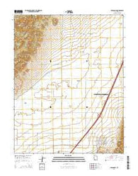 Paragonah Utah Current topographic map, 1:24000 scale, 7.5 X 7.5 Minute, Year 2014